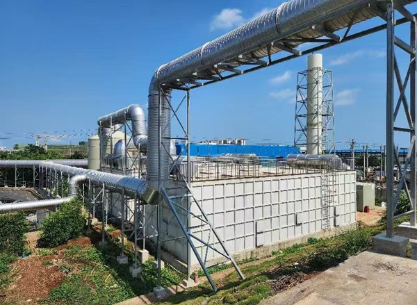 ?？陬伌簬X生活垃圾填埋場滲濾液處理廠除臭工程02